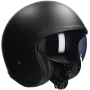 Casco jet LS2 Spitfire II Solid OF599 nero opaco