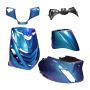 Kit carene SP look Piaggio Zip 2000 cameleon exclusive blue turquoise purple 5 pezzi